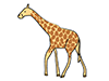 Kirin ｜ Giraffe --Animal ｜ Animal ｜ Free Illustration Material