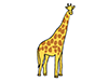 Kirin ｜ Giraffe --Animal ｜ Animal ｜ Free Illustration Material