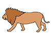 Lion-Animal | Animal | Free Illustration Material