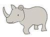Rhinoceros-Animal | Animal | Free Illustration Material