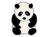 Panda-Animal | Animal | Free Illustration Material