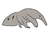 Giant anteater-Animal | Animal | Free illustration material