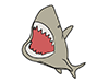 Shark / Shark-Animal | Animal | Free Illustration Material