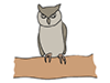 Owl / Owl-Animal | Animal | Free Illustration Material