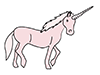 Unicorn ｜ Fantasy-Animal ｜ Animal ｜ Free Illustration Material
