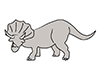 Triceratops ｜ Dinosaurs-Animal ｜ Animals ｜ Free Illustrations