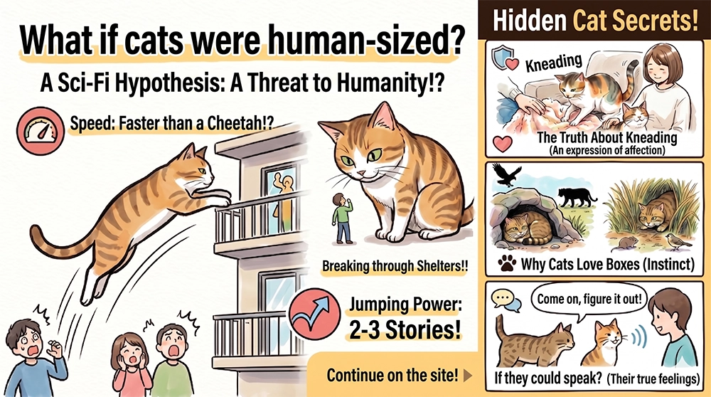[Cat Trivia] Unlocking the Mystery With “Why?” and “What If?”: The Hidden Stories Behind Your Cat’s Quirky Behaviors